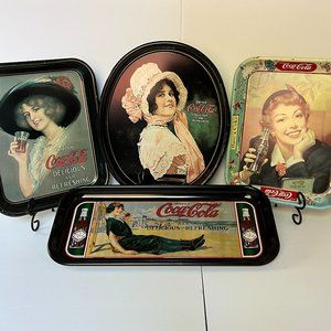 4 Coke Trays